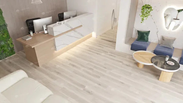 Кварц-виниловая плитка Alpine Floor Ultra Дуб Полярный ЕСО 5-19 2 мм. 34 класс в Кирове