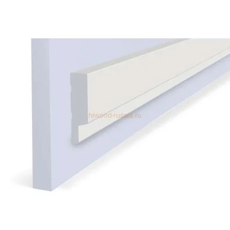 Финишный молдинг LF124A NP правый белый (42х12х2700мм) в Кирове