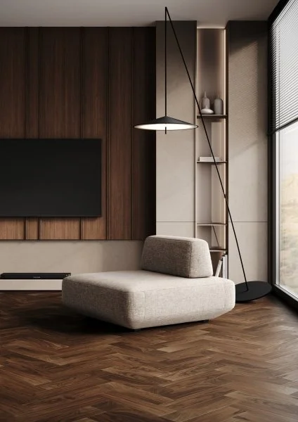 Паркетная доска Quartz Parquet Штучный паркет Орех Американский 44-400-29 в Кирове