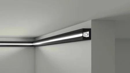 Профиль NMC Wallstyl IL12 Black (25х20х2000мм) в Кирове