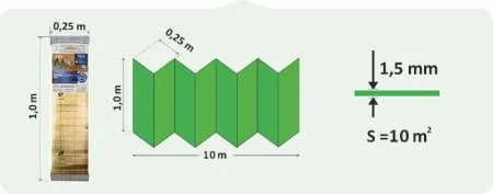 Подложка Солид 1,5мм для LVT ANTI SLIP (10м2) в Кирове
