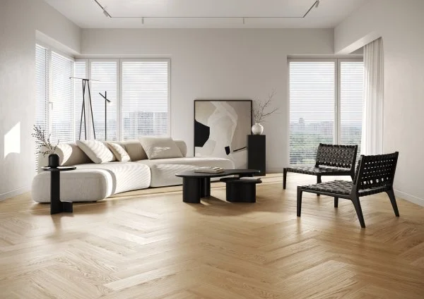 Паркетная доска Quartz Parquet Английская Ёлка Дуб Тоскана 33-407 в Кирове