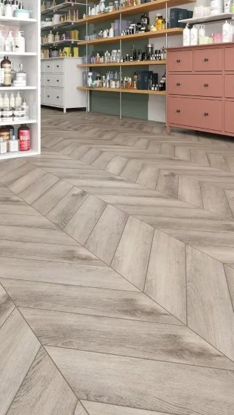 Кварц-виниловая плитка Alpine Floor Chevron Дуб Исида ECO 20-8 (2,5 мм. 43 класс) в Кирове