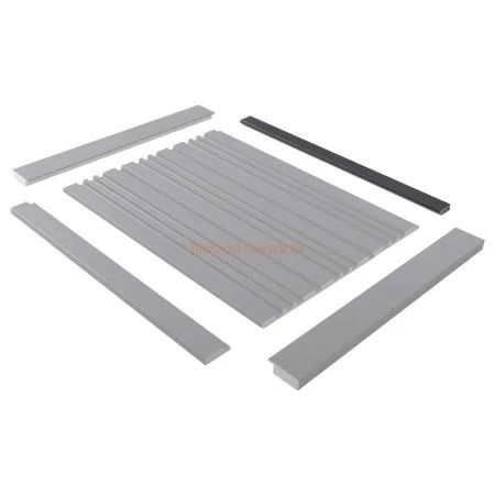 Финишный молдинг LF124B GR3 левый декорированный (31х12х2700мм) в Кирове