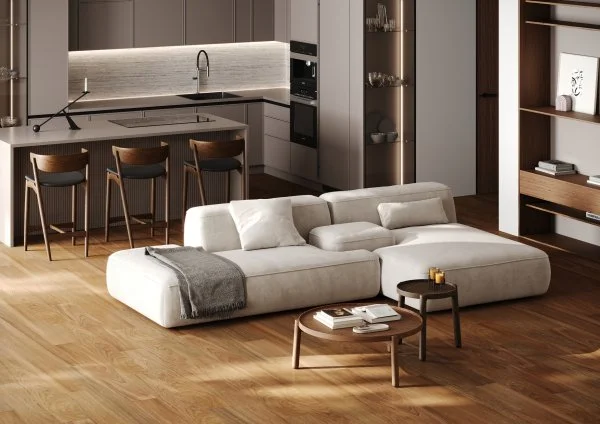 Паркетная доска Quartz Parquet Классик 5 мм Дуссия Африканская 550-63 в Кирове