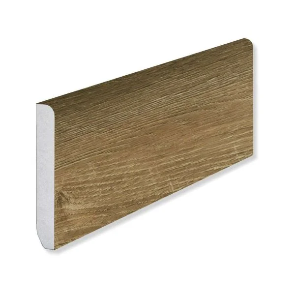 Кварцевый плинтус Fargo 61W921 Дуб Прага градиент 80х11х2200 мм в Кирове