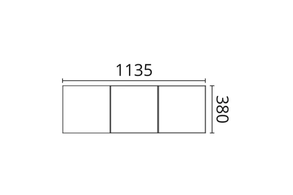 Декоративная панель NMC Arstyl Domino (113.5x38x3.8 см) в Кирове