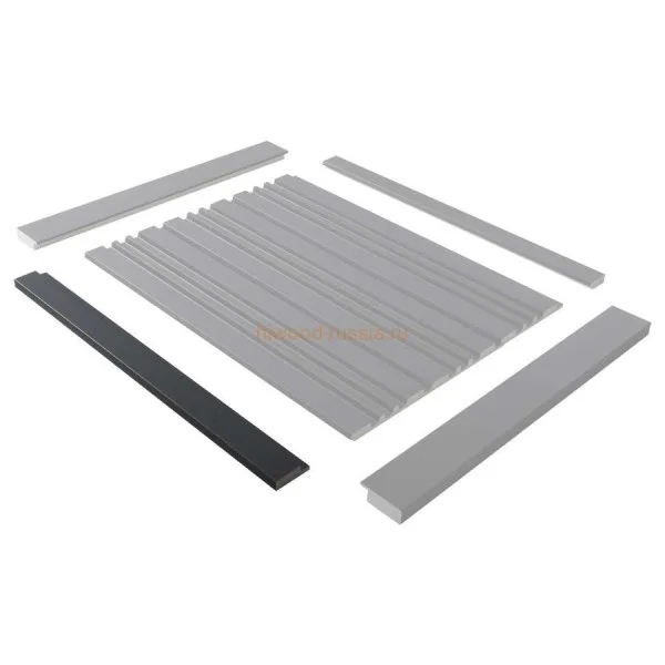 Финишный молдинг LF124A GR3 правый декорированный (42х12х2700мм) в Кирове