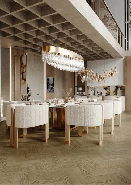 Паркетная доска Quartz Parquet Штучный паркет Дуб Конго 44-1258-54 в Кирове