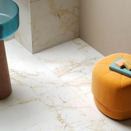 Керамогранит Coliseum Канова Уайт 60х120 (Натуральный и Реттифицированный) в Кирове