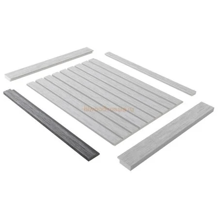 Финишный молдинг LF124A GN68 правый декорированный (42х12х2700мм) в Кирове