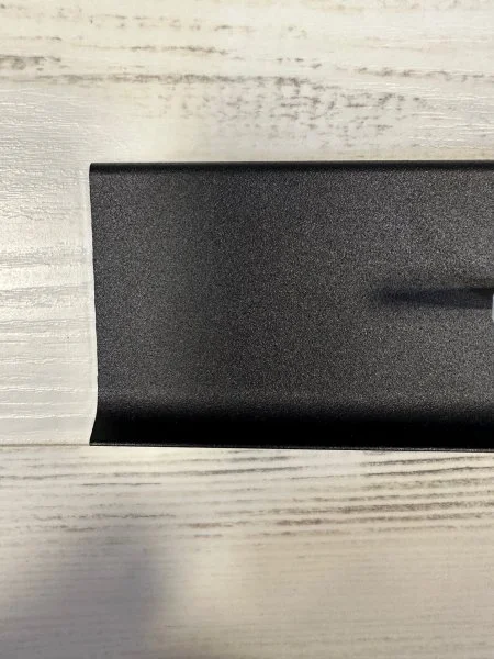 Алюминиевый плинтус Bonkeel ПЛ80 515л Черный (78,5х11,2х2500мм) в Кирове