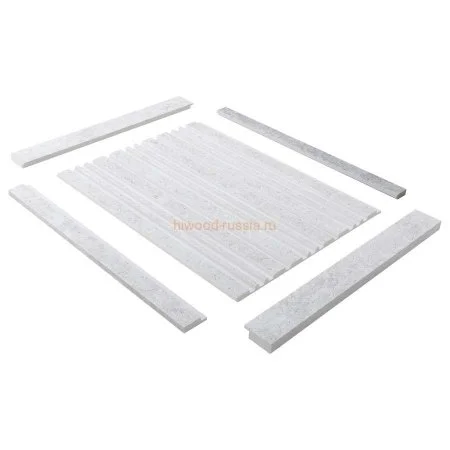 Финишный молдинг LF124B W50 левый декорированный (31х12х2700мм) в Кирове