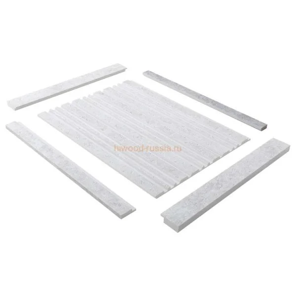 Финишный молдинг LF124B W50 левый декорированный (31х12х2700мм) в Кирове