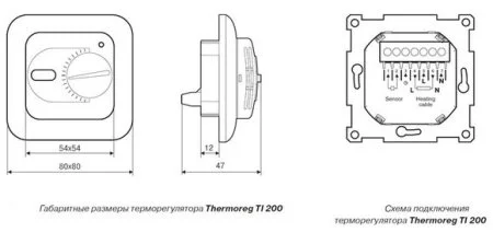 ТерморегуляторThermoreg TI-200 Black в Кирове