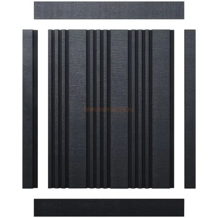 Финишный молдинг LF124B BK114K левый декорированный (31х12х2700мм) в Кирове