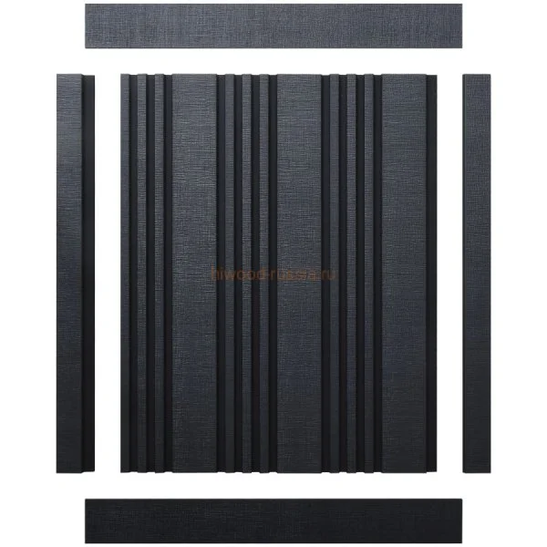 Финишный молдинг LF124B BK114K левый декорированный (31х12х2700мм) в Кирове