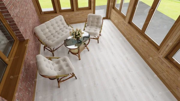 Каменно-полимерная плитка Alpine Floor Classic Дуб Выбеленный ECO 182-8, 4мм 43 класс в Кирове