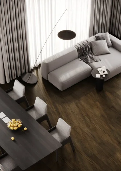 Паркетная доска Quartz Parquet Классик 5 мм Дуб Брауни 413 в Кирове