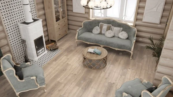 Каменно-полимерная плитка Alpine Floor Real Wood Дуб Натуральный ECO 2-5, 6 мм 43 класс в Кирове