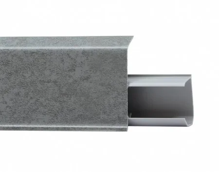 Пластиковый плинтус Royce №551 Грей (55х23х2200мм) в Кирове