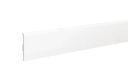 Плинтус дюрополимерный Bonkeel 01 Белый (80х14х2000 мм) в Кирове