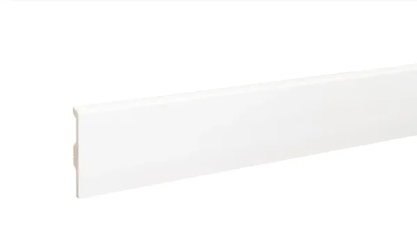 Плинтус дюрополимерный Bonkeel 01 Белый (80х14х2000 мм) в Кирове
