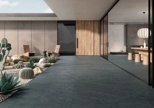 Керамогранит Vitra QuarStone Антрацит 60х60 (Натуральная и Реттифицированная) в Кирове