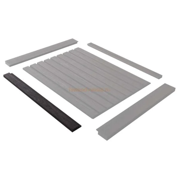 Финишный молдинг LF124A BR395 правый декорированный (42х12х2700мм) в Кирове