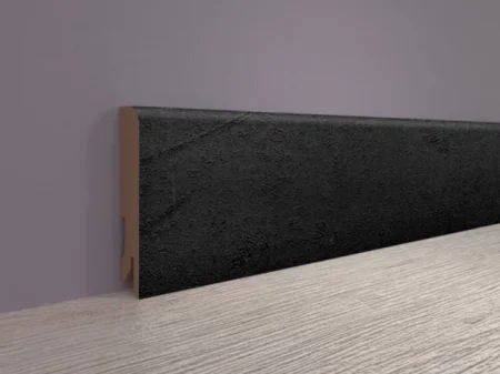 Плинтус MDF Bonkeel 24034 Чёрный Лофт (80х16х2400 мм) в Кирове