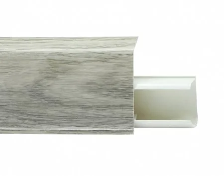 Пластиковый плинтус Royce №549 Дуб Альба (55х23х2200мм) в Кирове