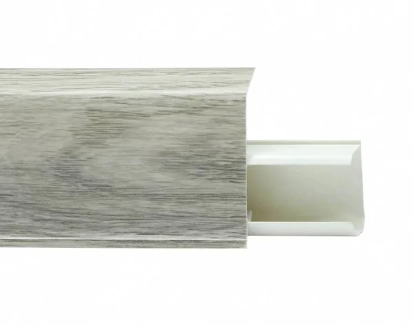 Пластиковый плинтус Royce №549 Дуб Альба (55х23х2200мм) в Кирове