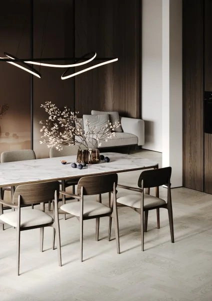 Паркетная доска Quartz Parquet Штучный паркет Дуб Скандинавский 44-1258-57 в Кирове