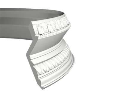 Карниз Европласт 1.50.137 гибкий 2,0 м в Кирове