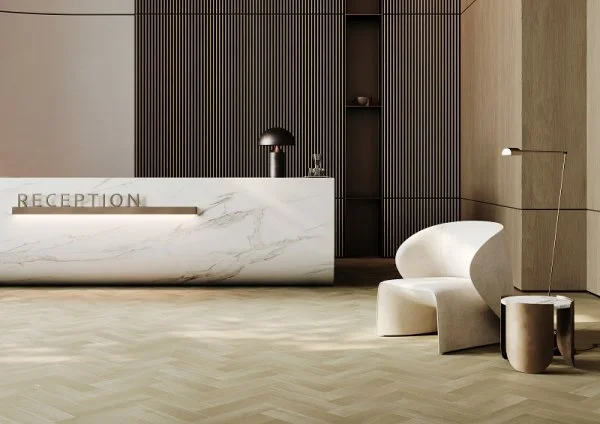 Кварц-виниловая плитка Fargo Herringbone 44-653-41 Дуб Атлантик в Кирове