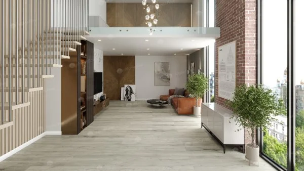 Кварц-виниловая плитка Alpine Floor Premium XL Дуб Серебряный ЕСО 7-22, 8 мм. 43 класс в Кирове