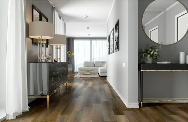 Кварц-виниловая плитка Refloor Fargo Comfort 61W921 Дуб Прага (Градиент) в Кирове