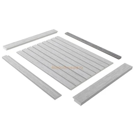 Финишный молдинг LF124B GN68 левый декорированный (31х12х2700мм) в Кирове