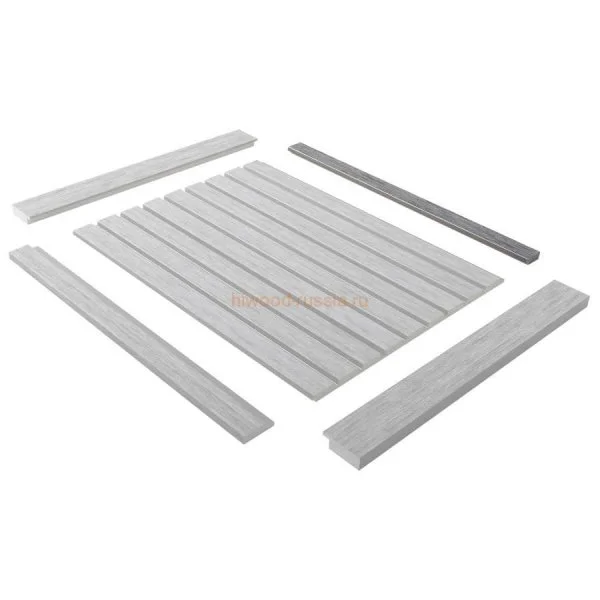 Финишный молдинг LF124B GN68 левый декорированный (31х12х2700мм) в Кирове