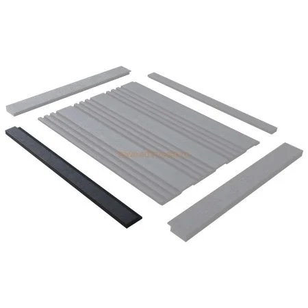 Финишный молдинг LF124A BK114K правый декорированный (42х12х2700мм) в Кирове