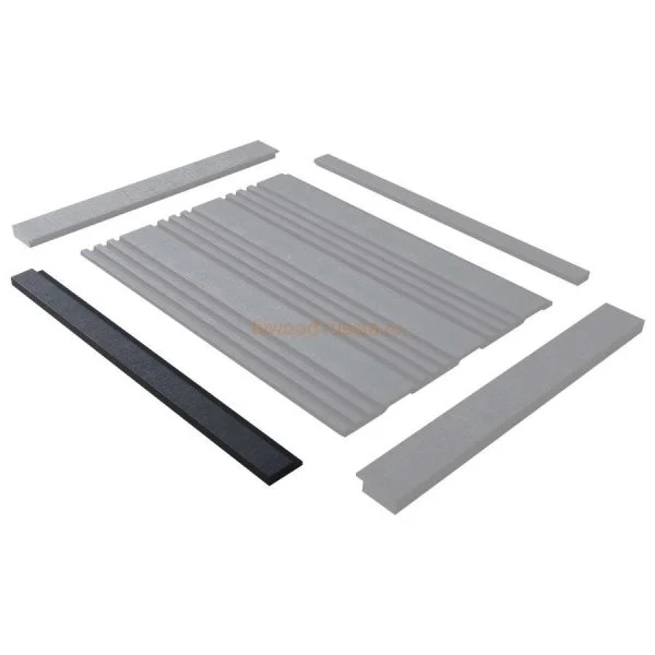 Финишный молдинг LF124A BK114K правый декорированный (42х12х2700мм) в Кирове