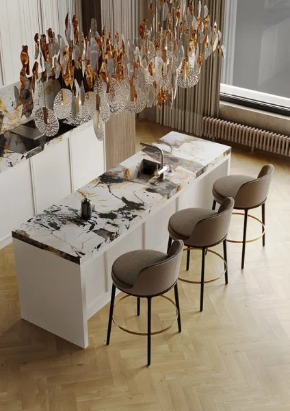 Кварц-виниловая плитка Fargo Herringbone 44-720-16 Дуб Копенгаген в Кирове