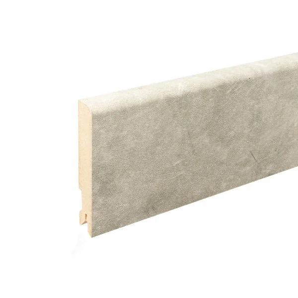 Плинтус MDF Bonkeel 24066 Бетон Лофт Светлый (80х16х2400 мм) в Кирове