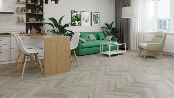 Кварц-виниловая плитка Alpine Floor Chevron Дуб Фантазия ECO 20-1 (2,5 мм. 43 класс) в Кирове