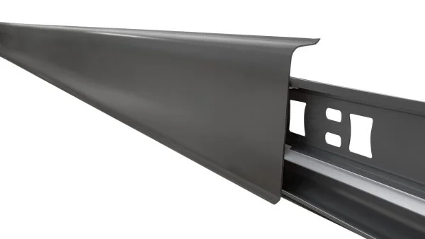 Плинтус пластиковый Arbiton INDO70 220 Чёрный матовый 2.5 м в Кирове