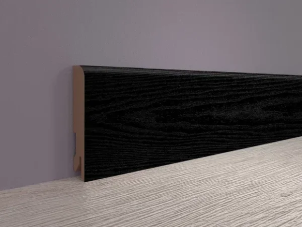 Плинтус MDF Bonkeel 24033 Чёрное Дерево (80х16х2400 мм) в Кирове