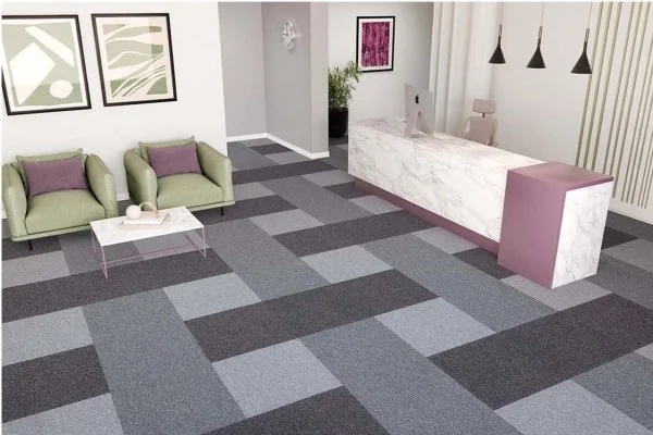 Ковровая плитка Bonkeel Space Grey в Кирове