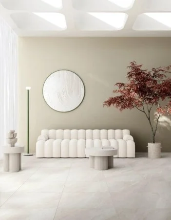 Керамогранит Coliseum Контеа Уайт 60х60 (Натуральный и Реттифицированный) в Кирове