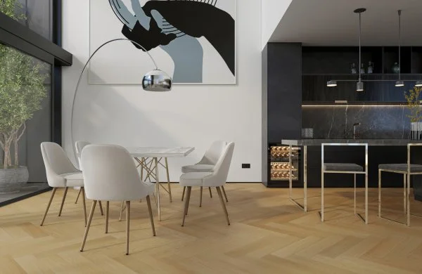 Паркетная доска Quartz Parquet Английская Ёлка Дуб Тоскана 33-407 в Кирове