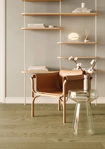 Паркетная доска Quartz Parquet Классик 5 мм Дуб Флэт Уайт 1258-55 в Кирове